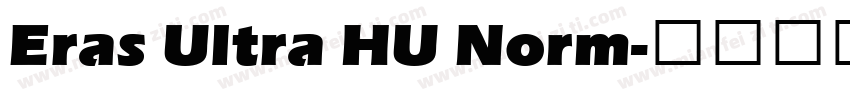 Eras Ultra HU Norm字体转换